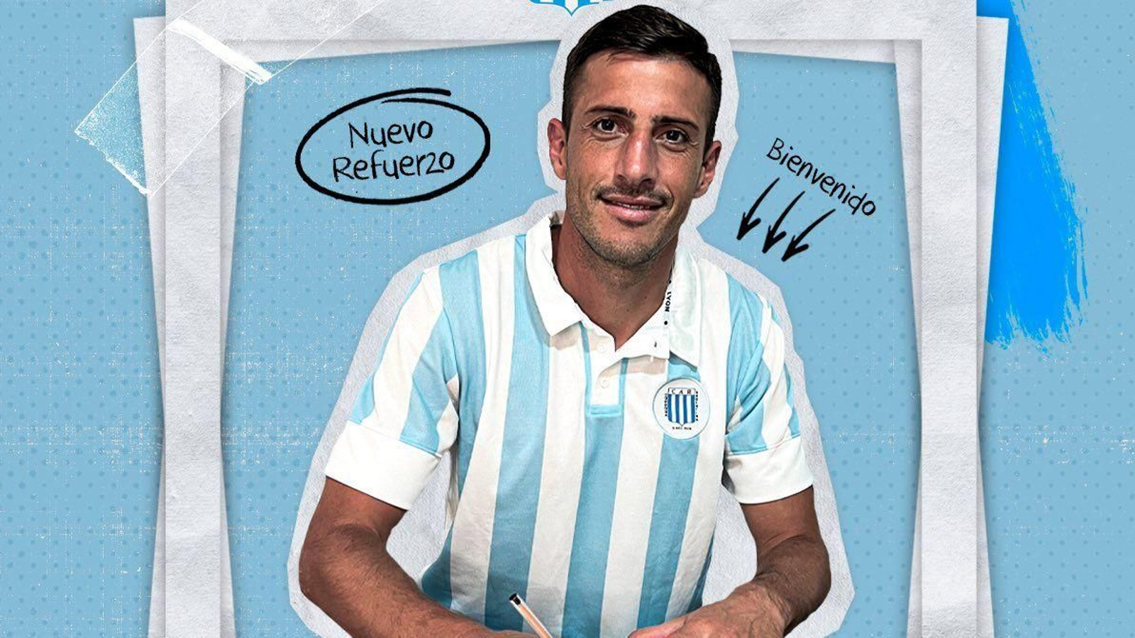 Club Atlético Racing anuncia la llegada de Pablo Chavarría