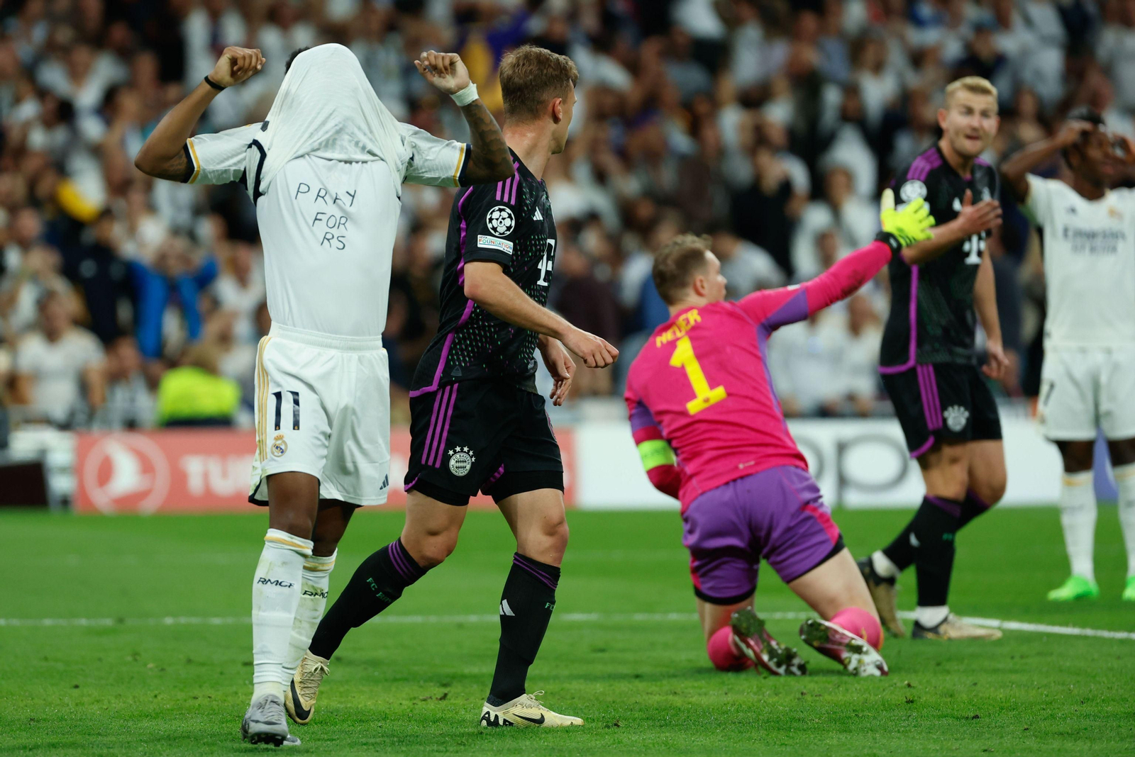 Las fotos del Real Madrid - Bayern Múnich