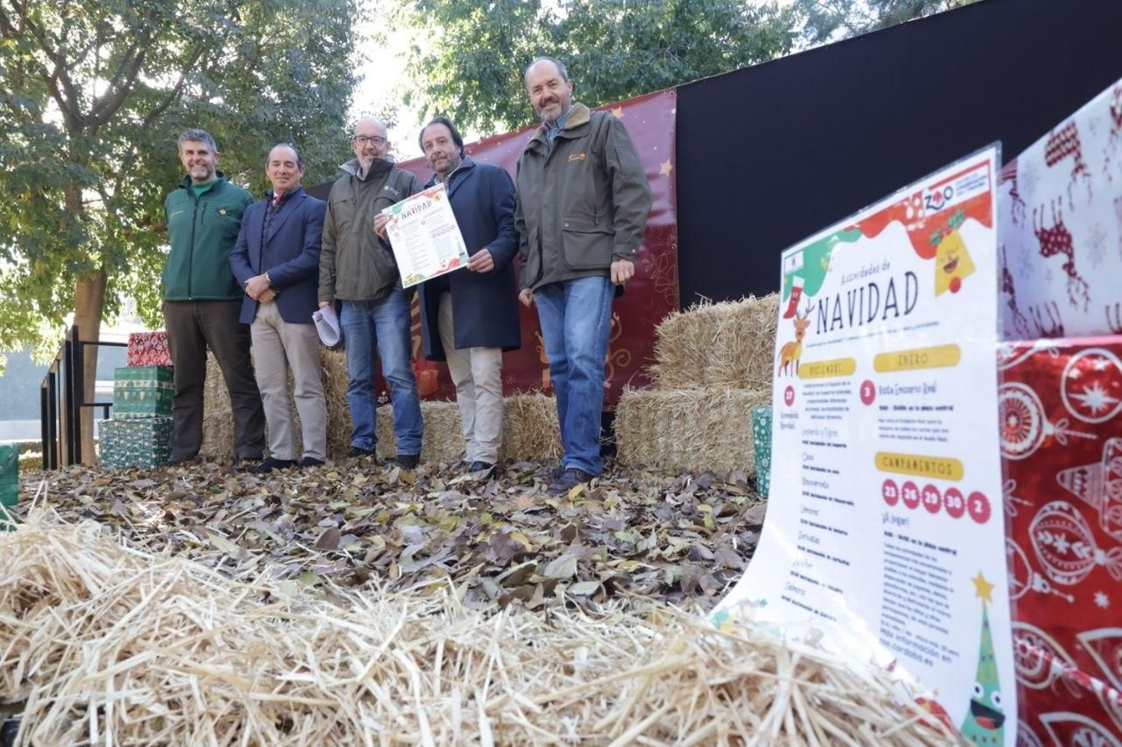 Presentación de los campamentos navideños del Zoo de Córdoba