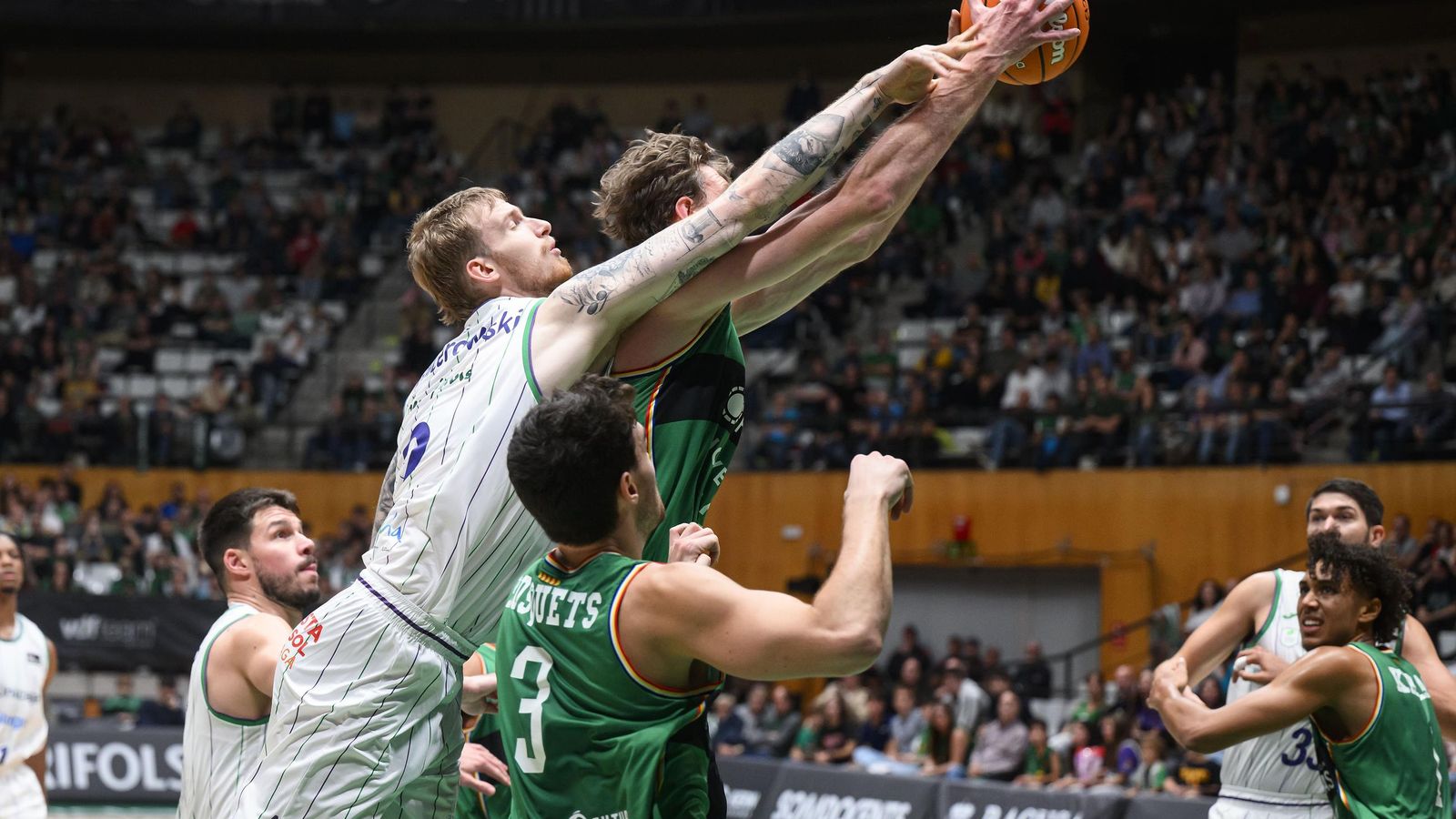 El Joventut-Unicaja, en fotos
