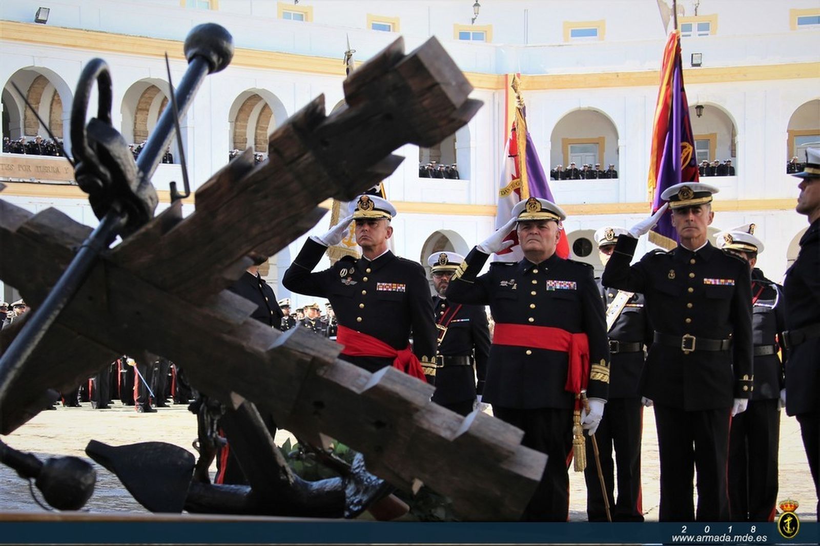 San Fernando celebra los 481 años de la Infantería de Marina