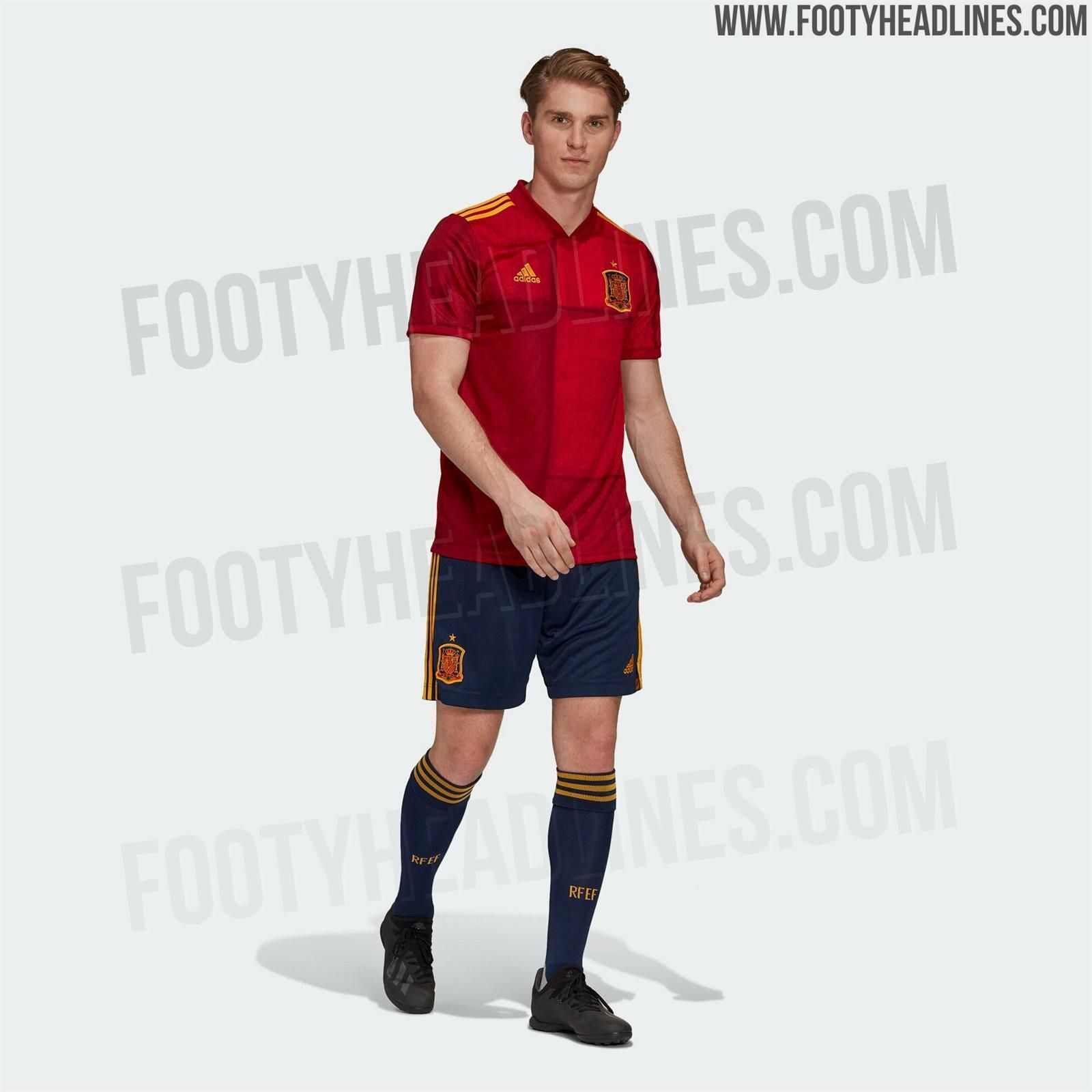 Así es la nueva equipación de España para la Eurocopa.