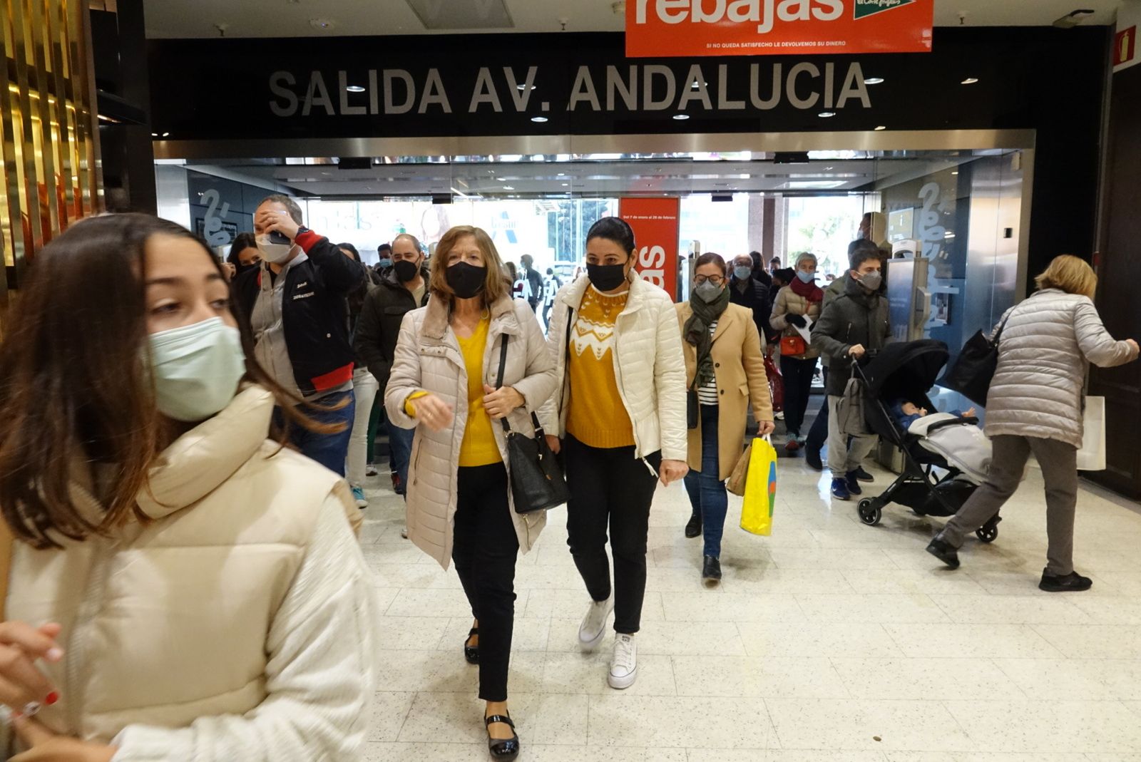 Primer día de rebajas en Málaga, en fotos