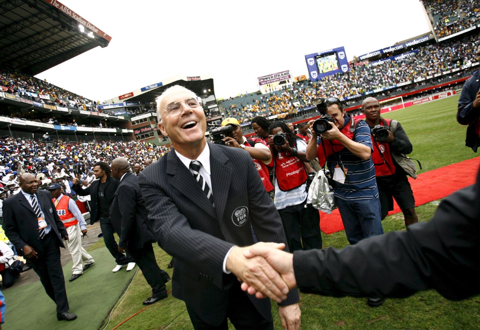 Las fotos de Beckenbauer, la elegancia del fútbol