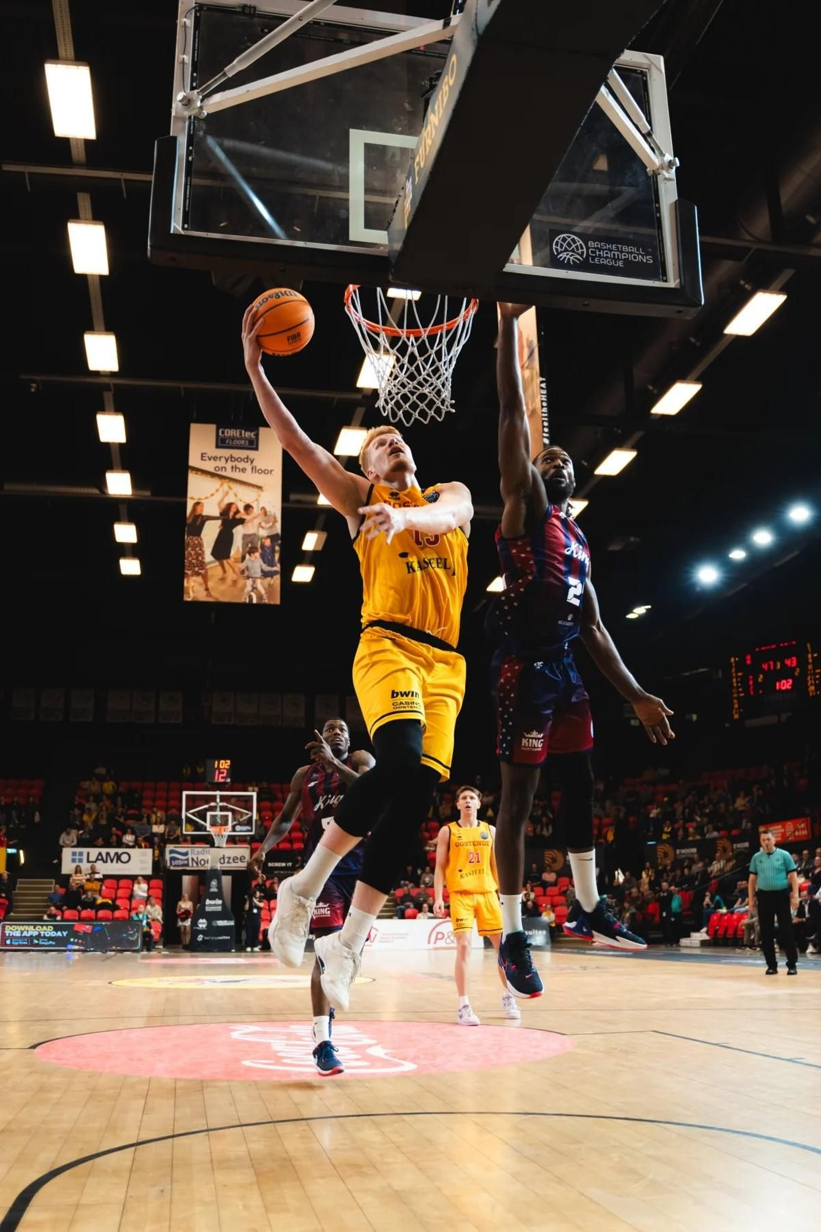 El Filou Oostende derrota al King Szczecin en el otro partido del grupo del Unicaja