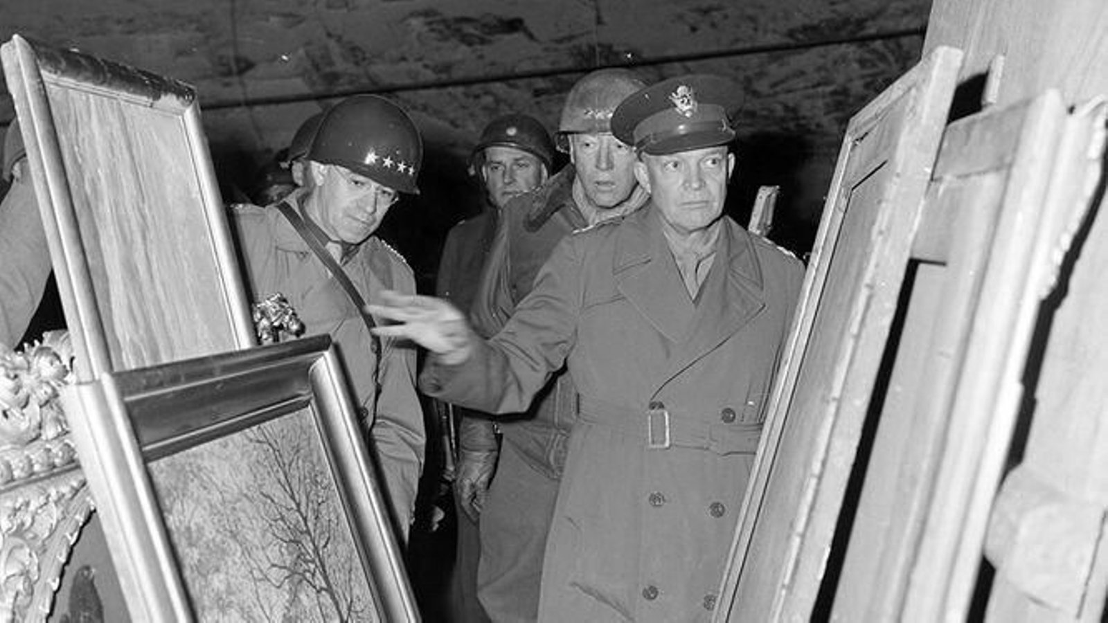 Depósito de obras de arte expoliadas por los nazis en la mina de sal de Altausse, situada a 80 kilómetros al sureste de Salzburgo.