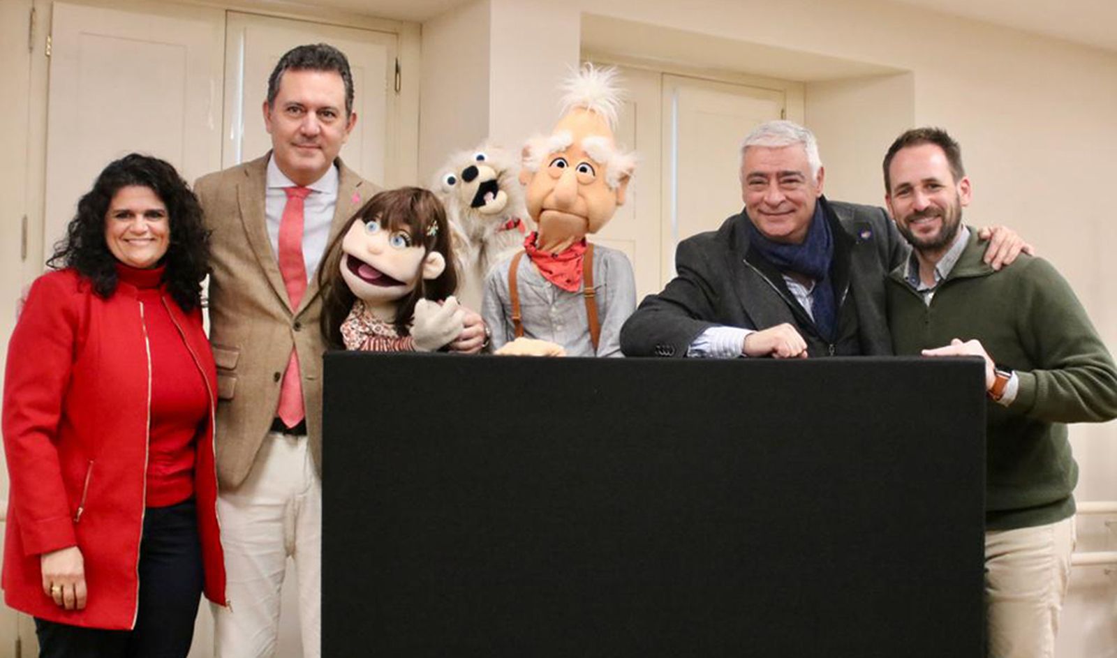 Un momento de la presentación de la campaña 'Acogimiento.es'.