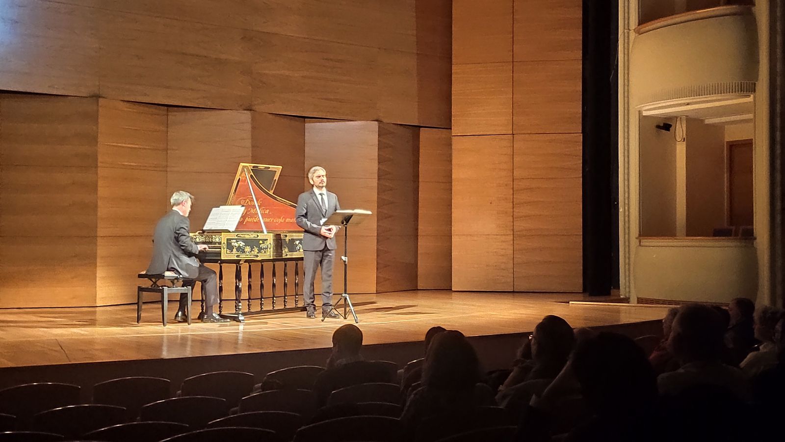 Alfonso Sebastián y Gabriel Díaz en el Espacio Turina.
