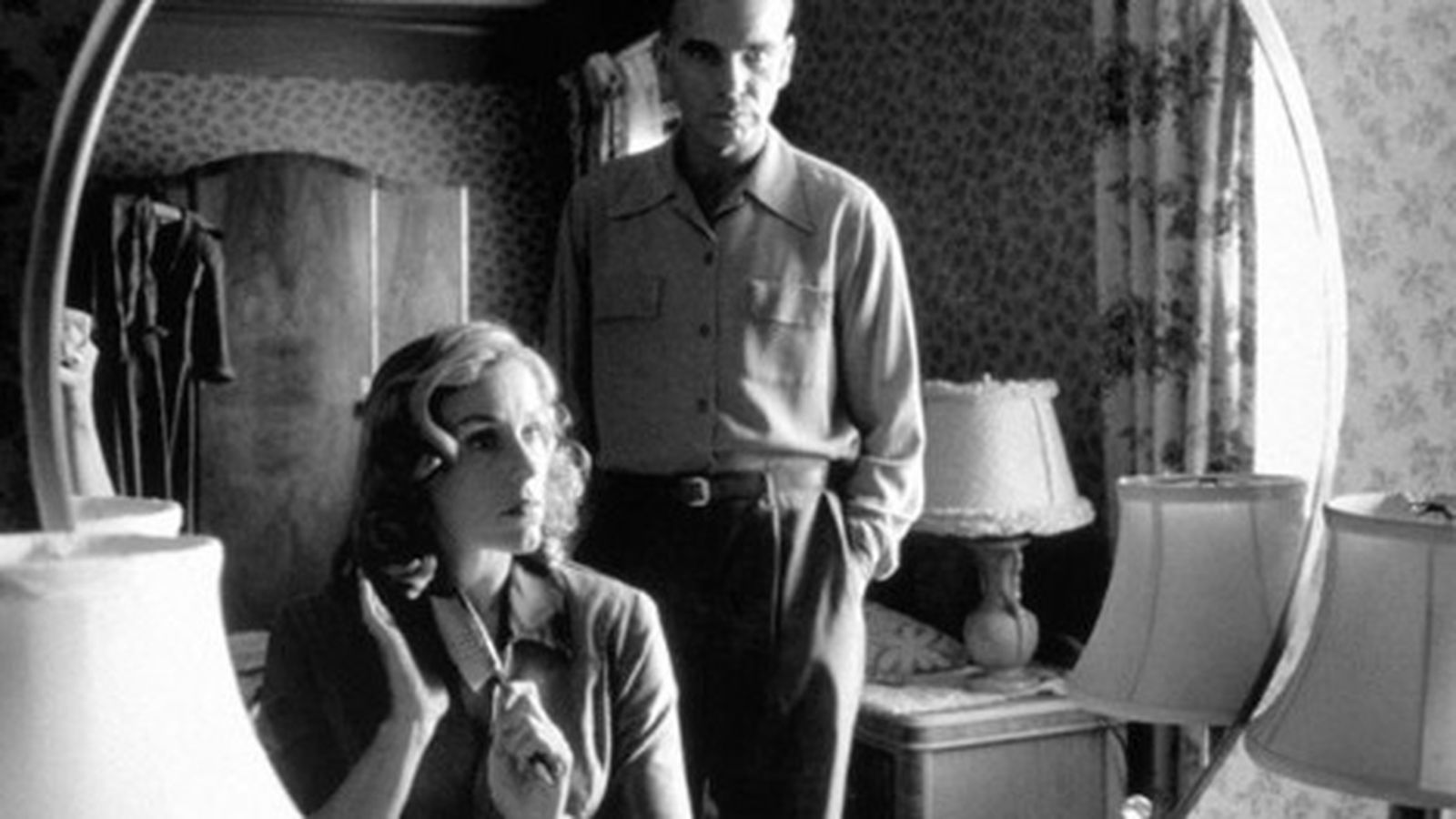 Una escena de 'El hombre que nunca estuvo allí'.