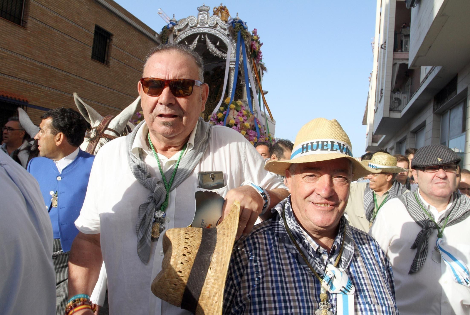 Imágenes de la salida de la Hermandad de Huelva