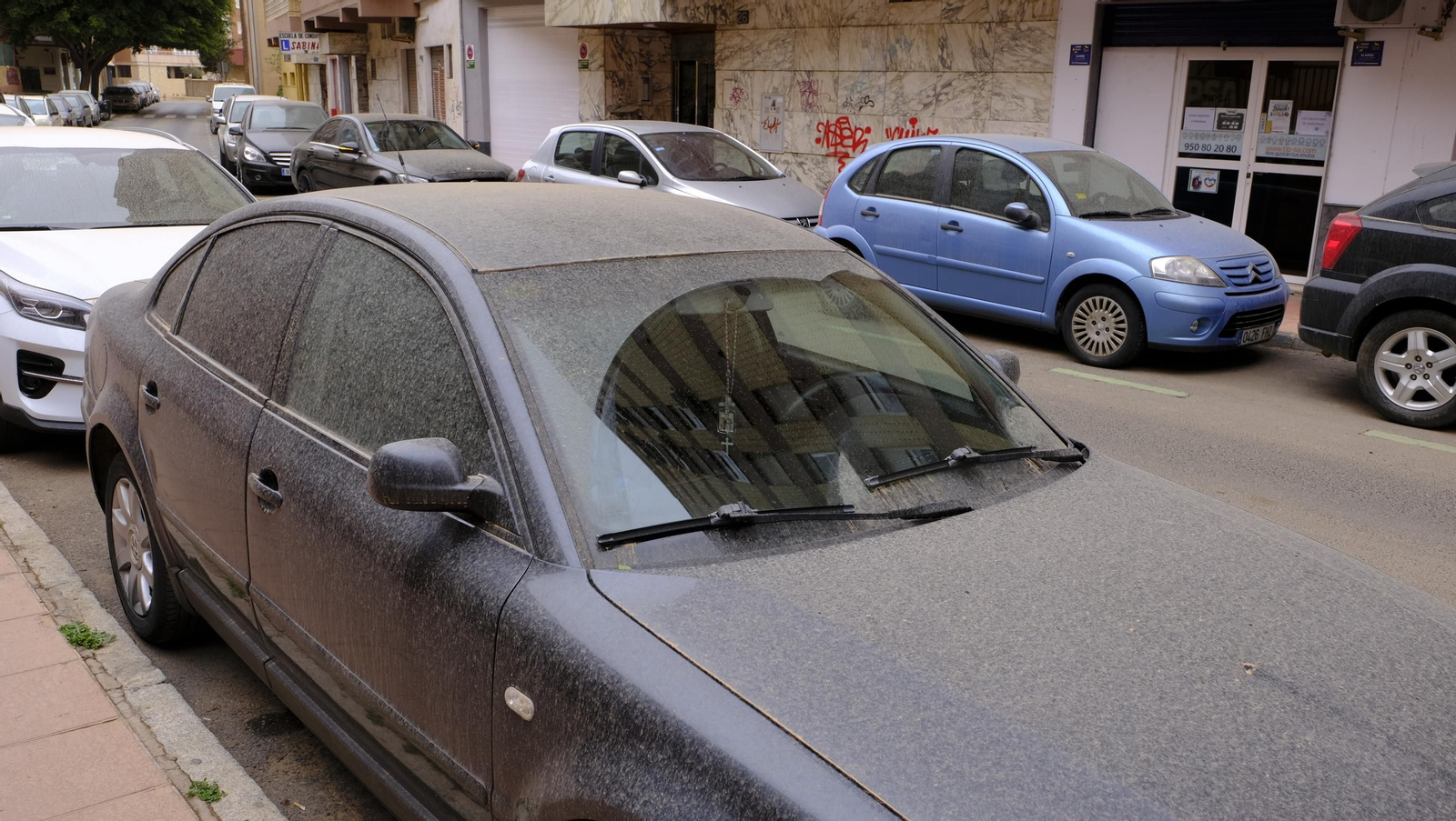 Fotogalería lluvia de barro en Almería