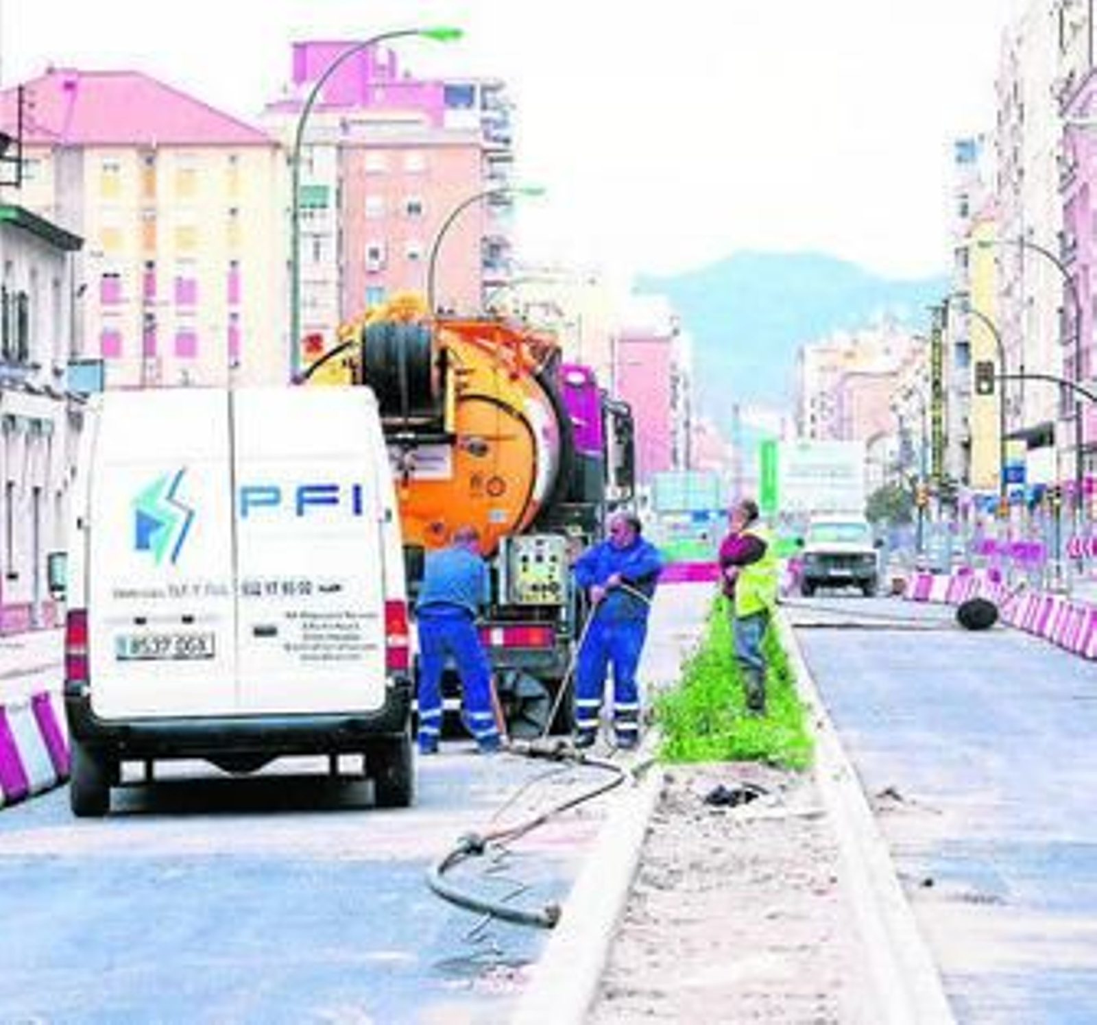 Imagen de archivo de la reurbanización de Carretera de Cádiz.