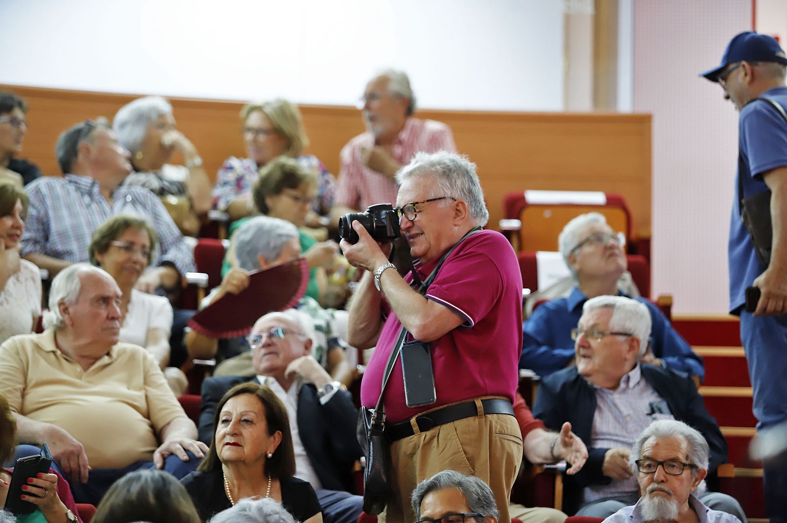 Imágenes de la clausura del curso académico 2022-2023 del Aula de la Experiencia en la Universidad de Huelva
