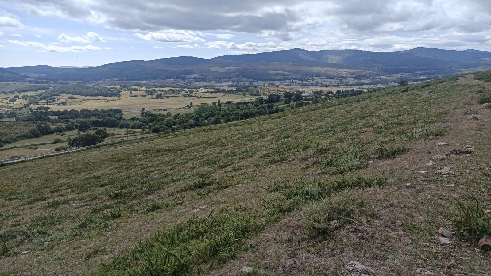 Al fondo ya se distingue Olea.