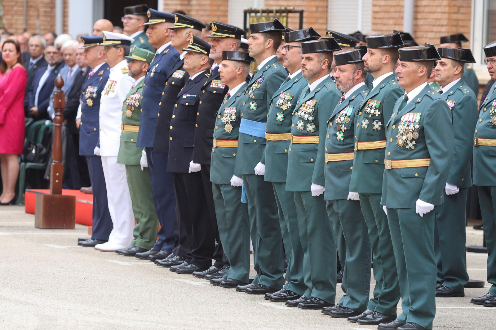 La Guardia Civil de Málaga homenajea a los agentes retirados en su 179 aniversario