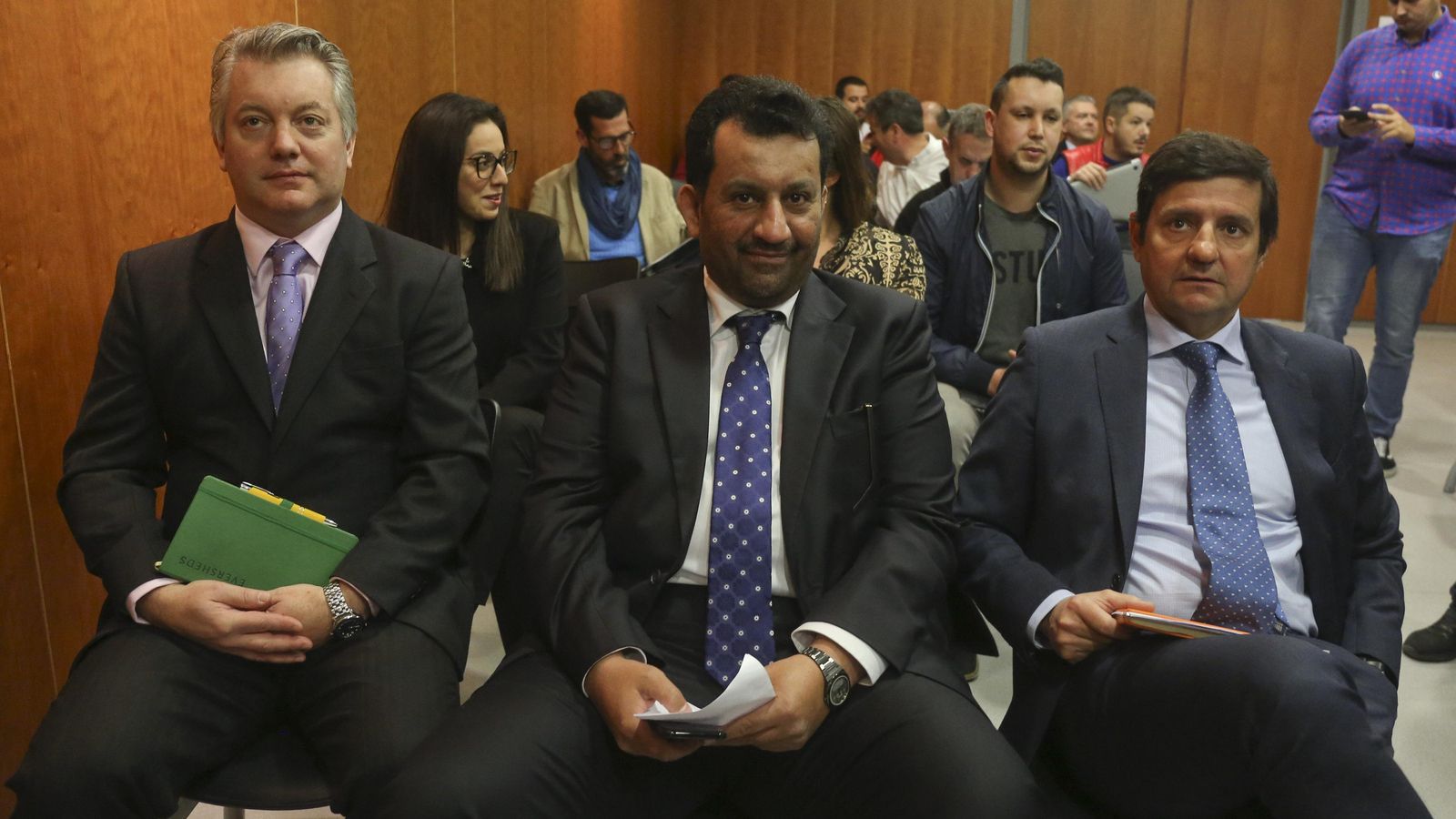 Al-Thani, en los juzgados.