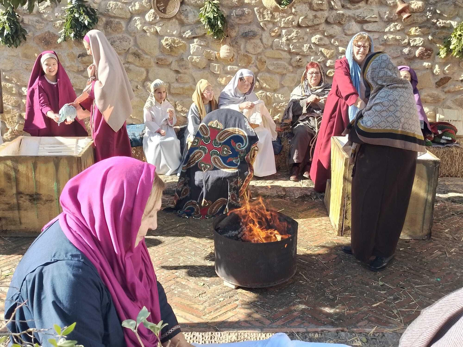 Belén viviente de Medina: recorrido en imágenes por el nacimiento en un enclave de cuento