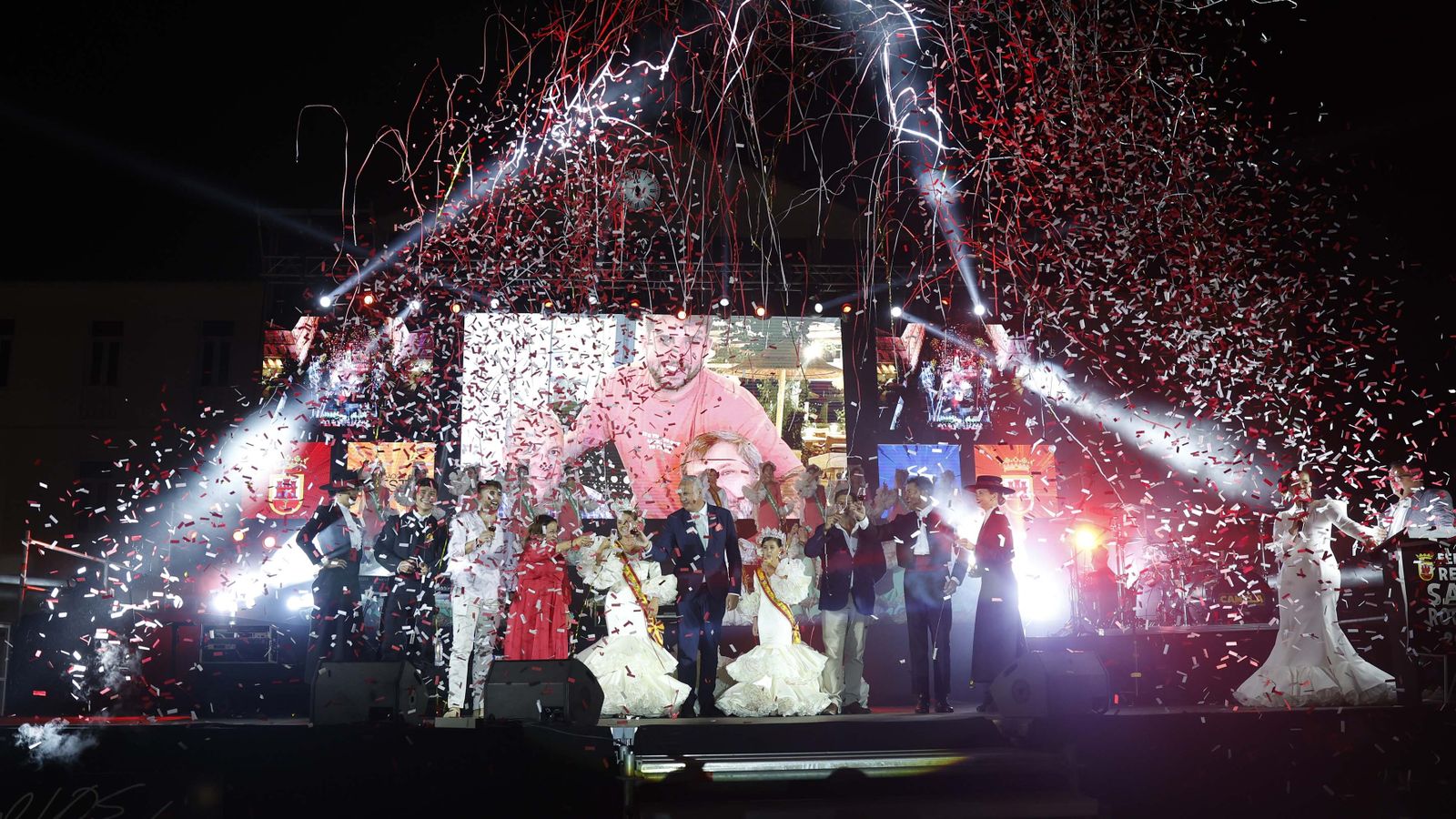 Las fotos del acto de coronación de la feria de San Roque 2023