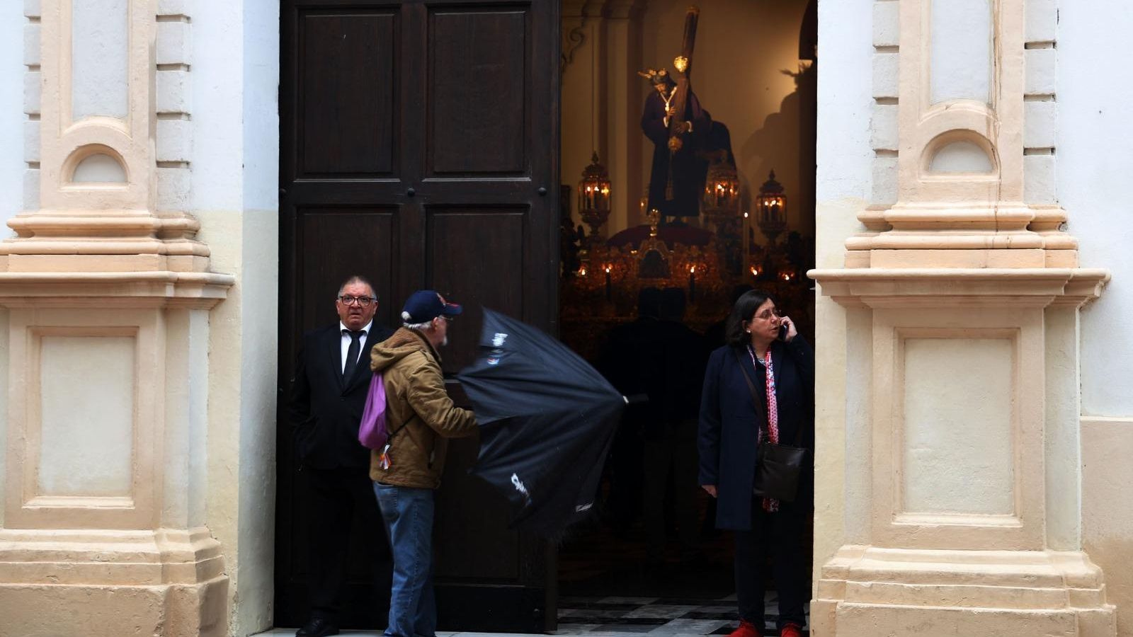 Entrada a la Iglesia de la Concepción