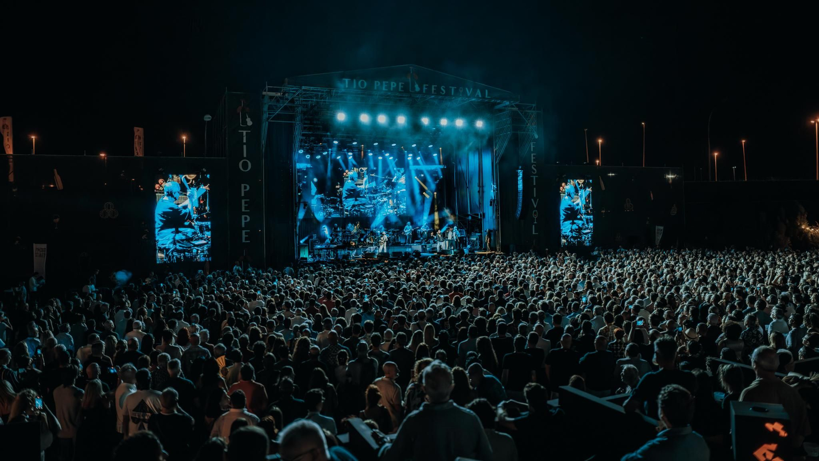 Las imágenes del concierto de Carlos Santana en Tío Pepe Festival en Jerez