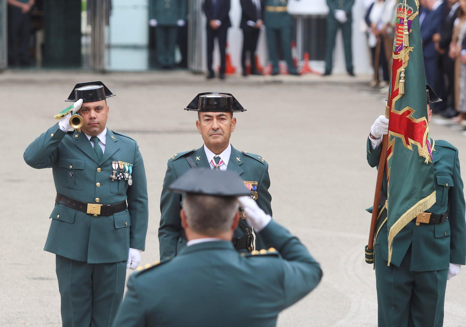 La Guardia Civil de Málaga homenajea a los agentes retirados en su 179 aniversario