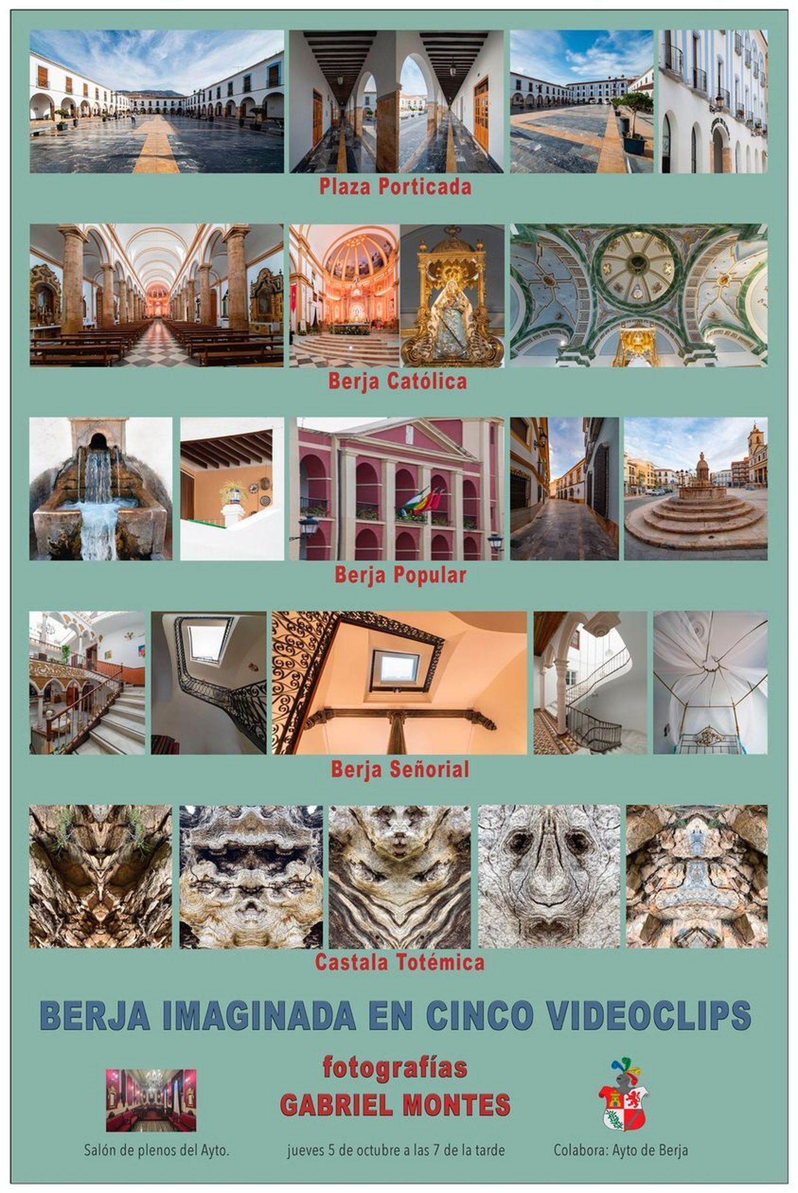 Cartel anunciador de esta exposición fotográfica