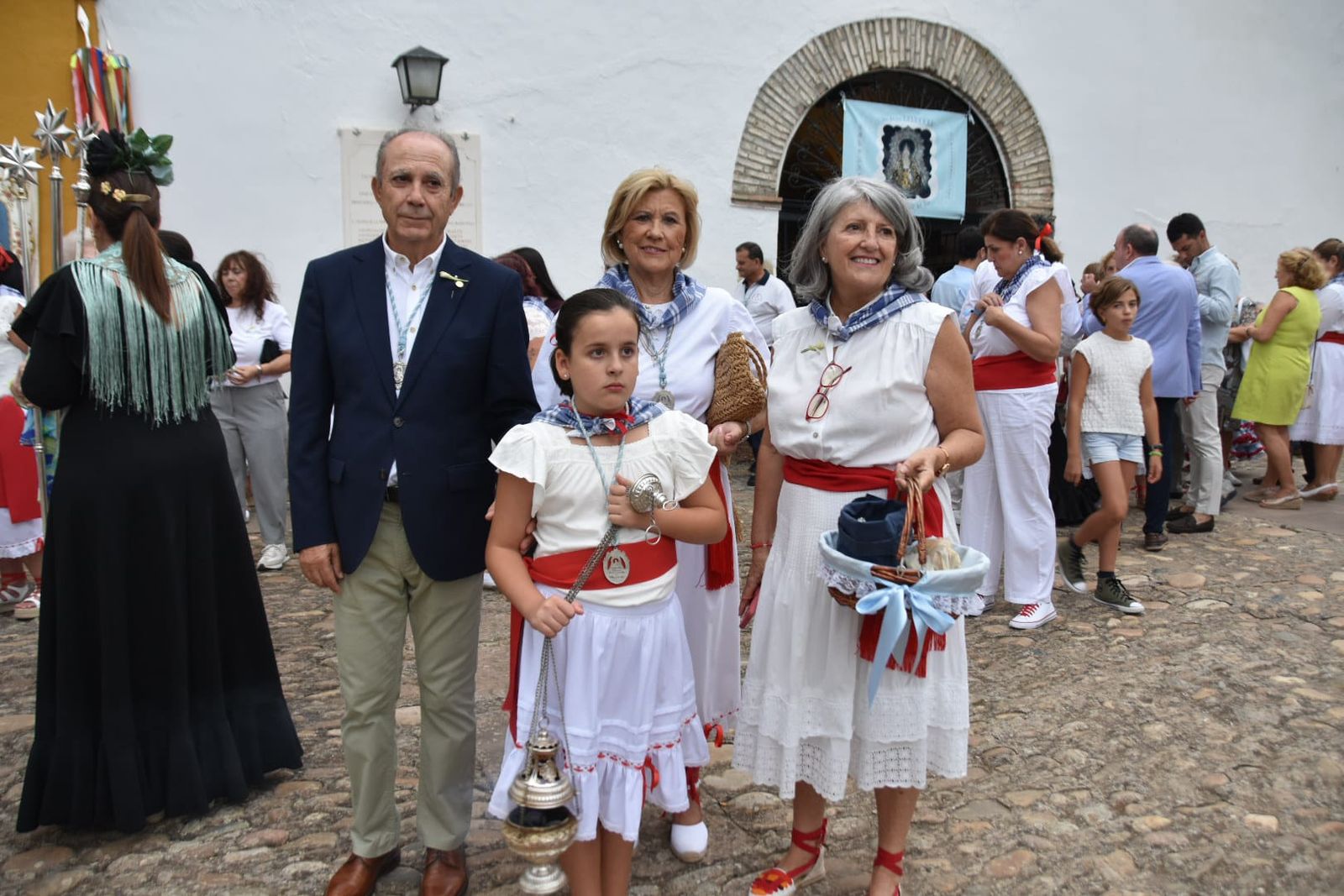 La procesión de la Virgen de la Estrella en Villa del Río, en imágenes