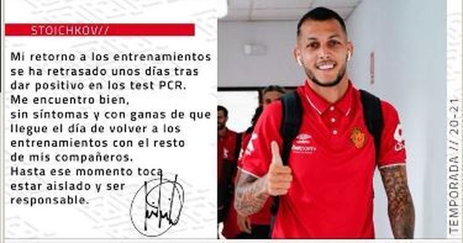 El mensaje de Stoichkov en Instagram en el que desvela que es positivo
