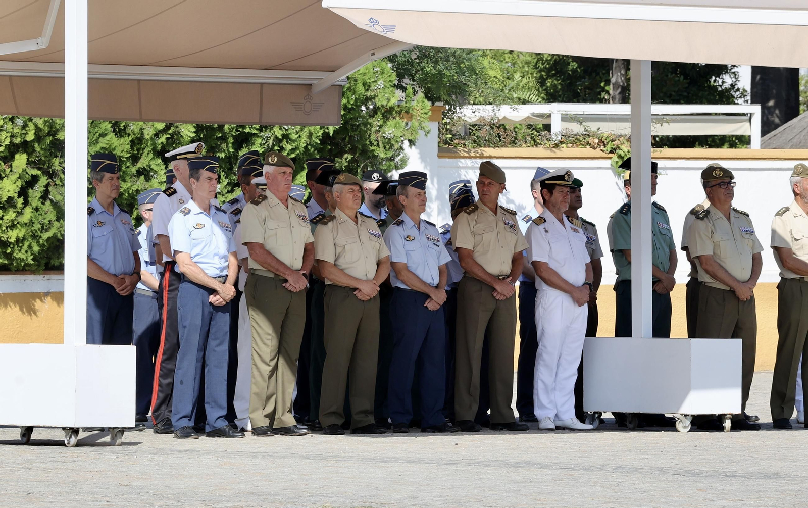 Toma de posesióndel coronel Luis Alberto Parallé
