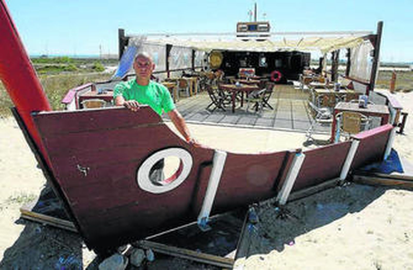 El original chiringuito se encuentra en la zona de Santibáñez.