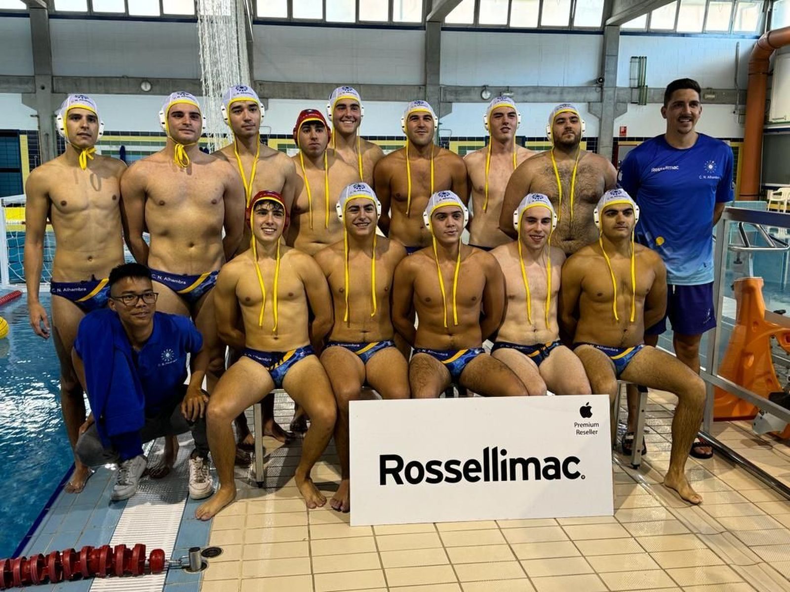 Plantilla del Club Natación Alhambra en la presente temporada.