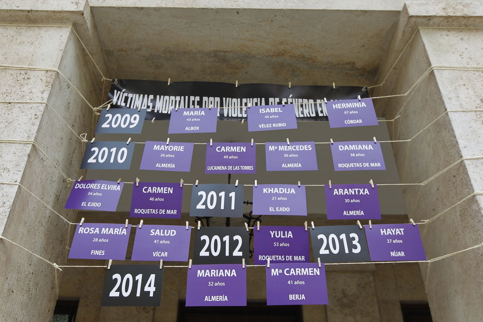 Actos Día Mundial contra la Violencia de Género. Almería