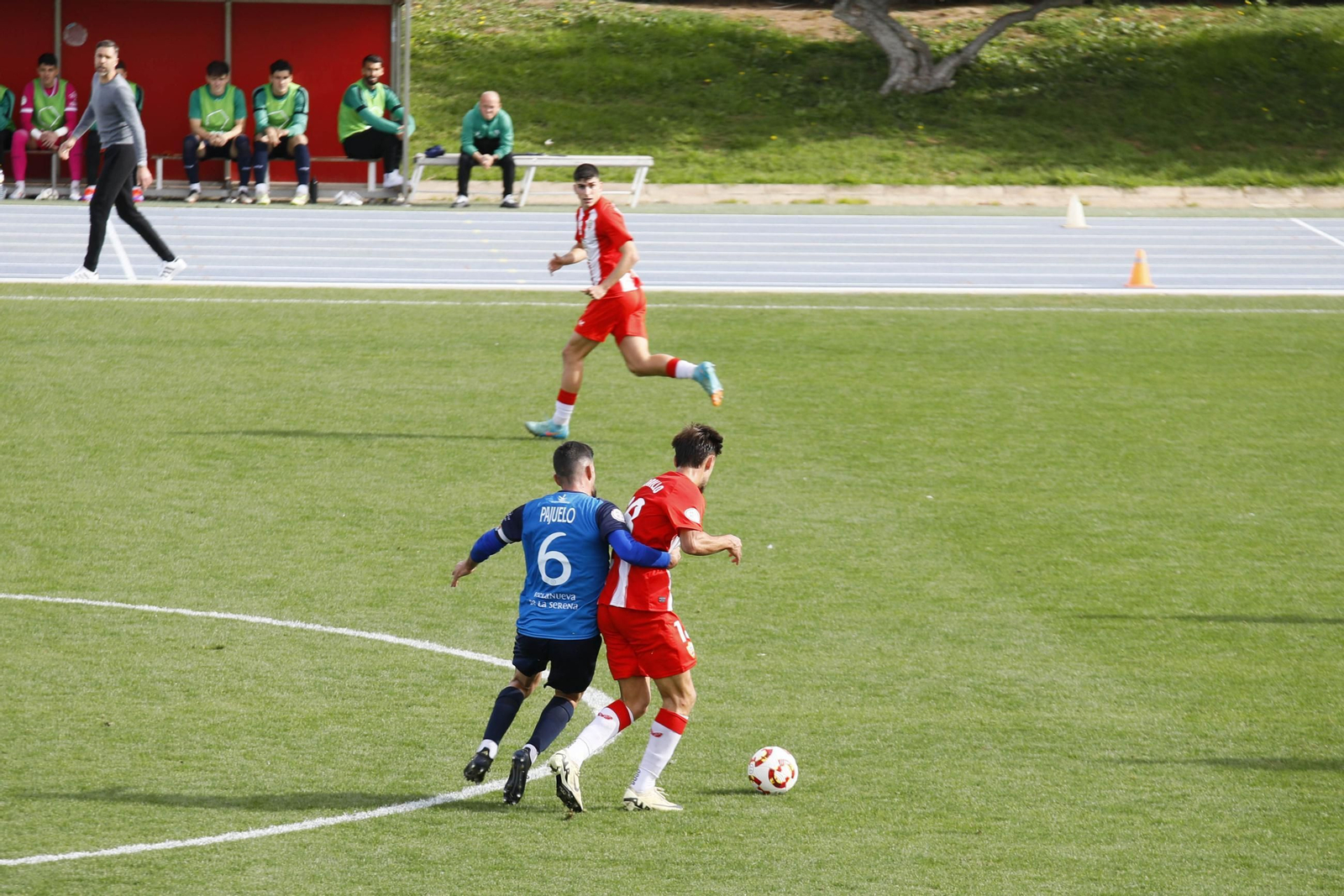 Imágenes del partido entre Almeria B contra Villanovense de segunda RFEF