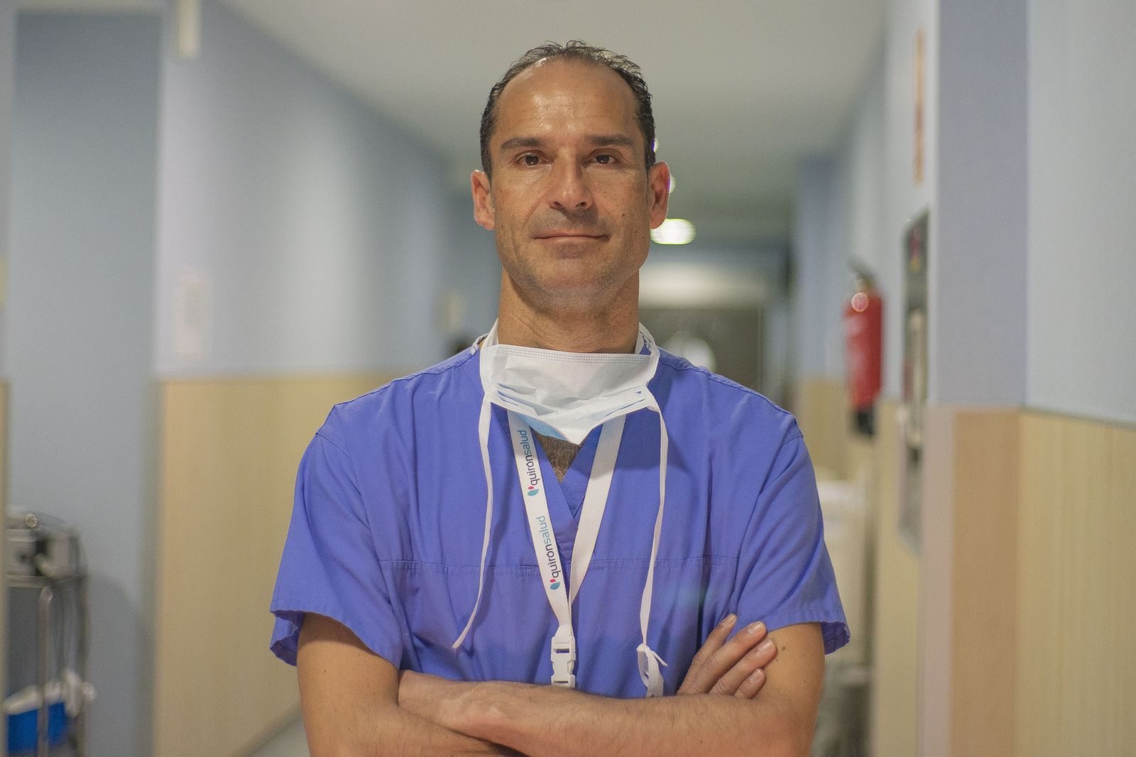 El jefe del servicio de Cirugía General y de Obesidad del Hospital Quirónsalud Málaga, el doctor César Ramírez.