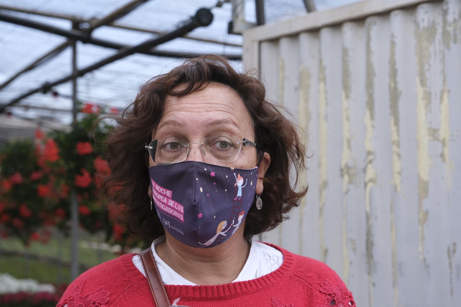 Fotogalería de la visita al vivero municipal de Almería.