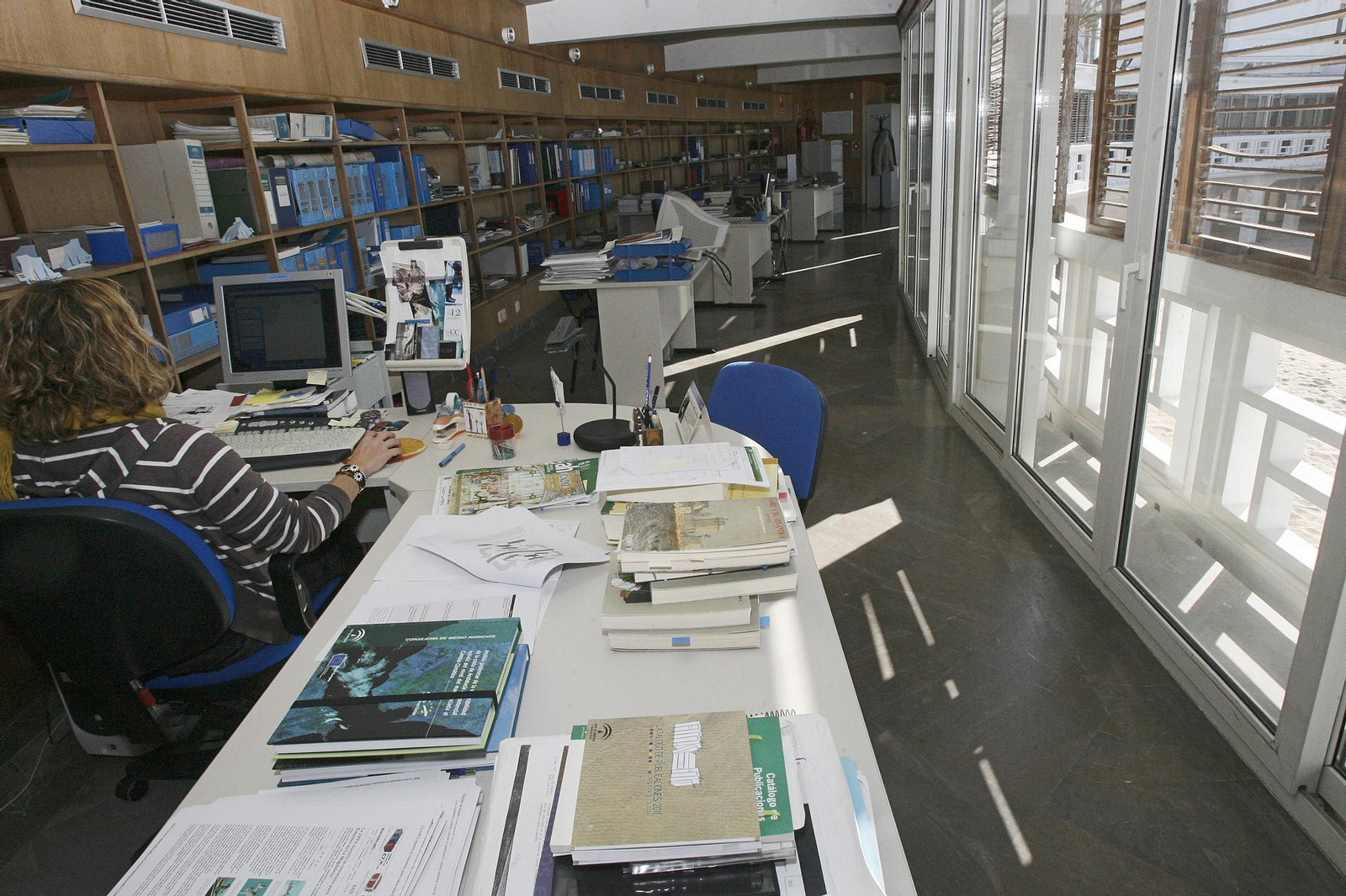 Los dos brazos característicos del Balneario de la Palma.