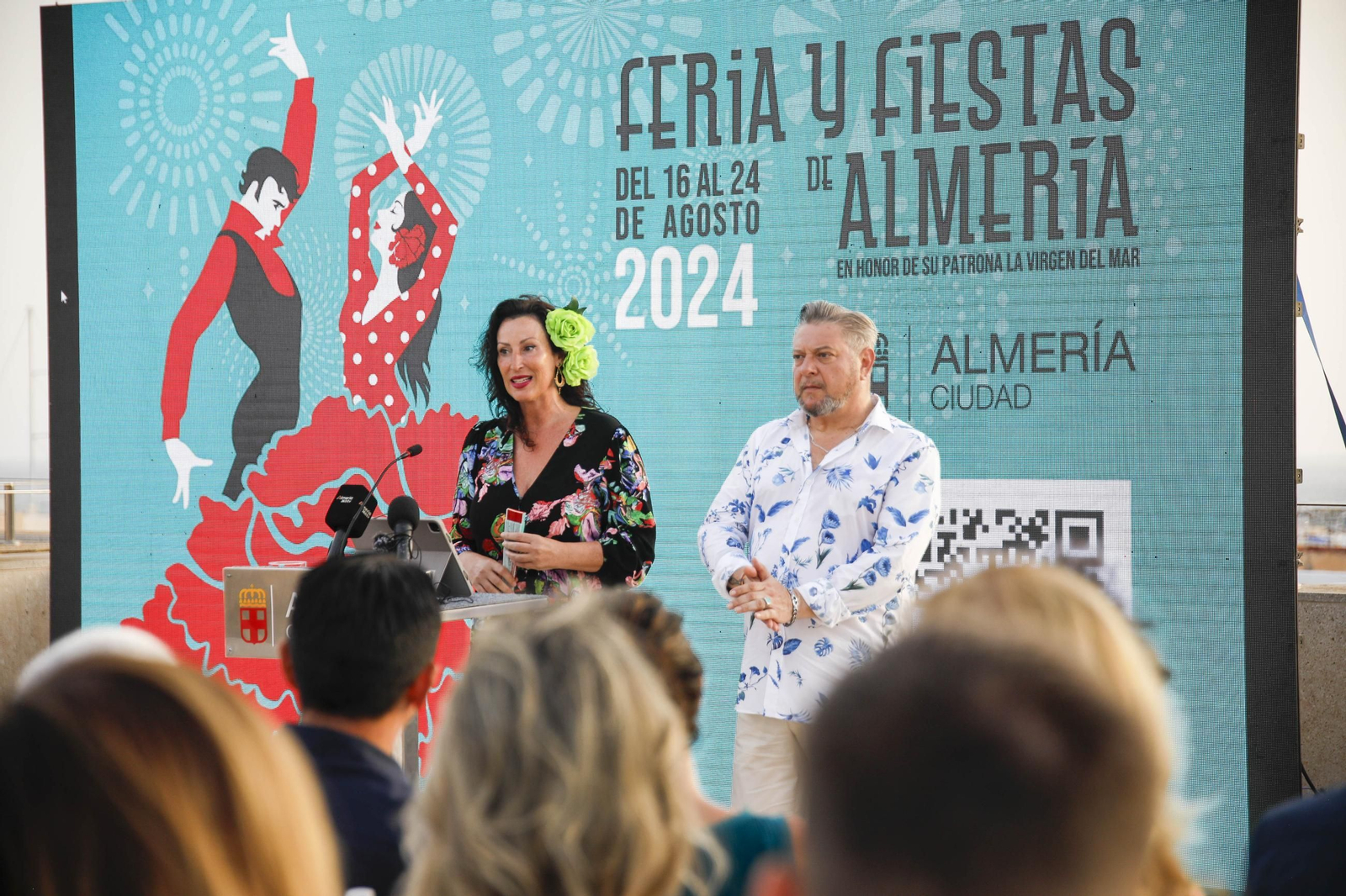 Presentación de la Feria de Almería 2024 en honor de la Virgen del Mar, en imágenes