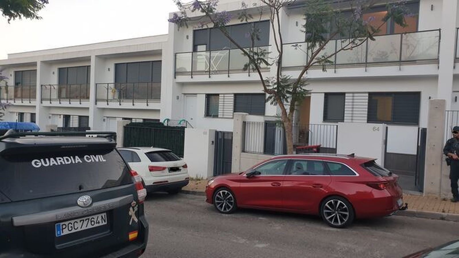 Uno de los domicilios registrados.