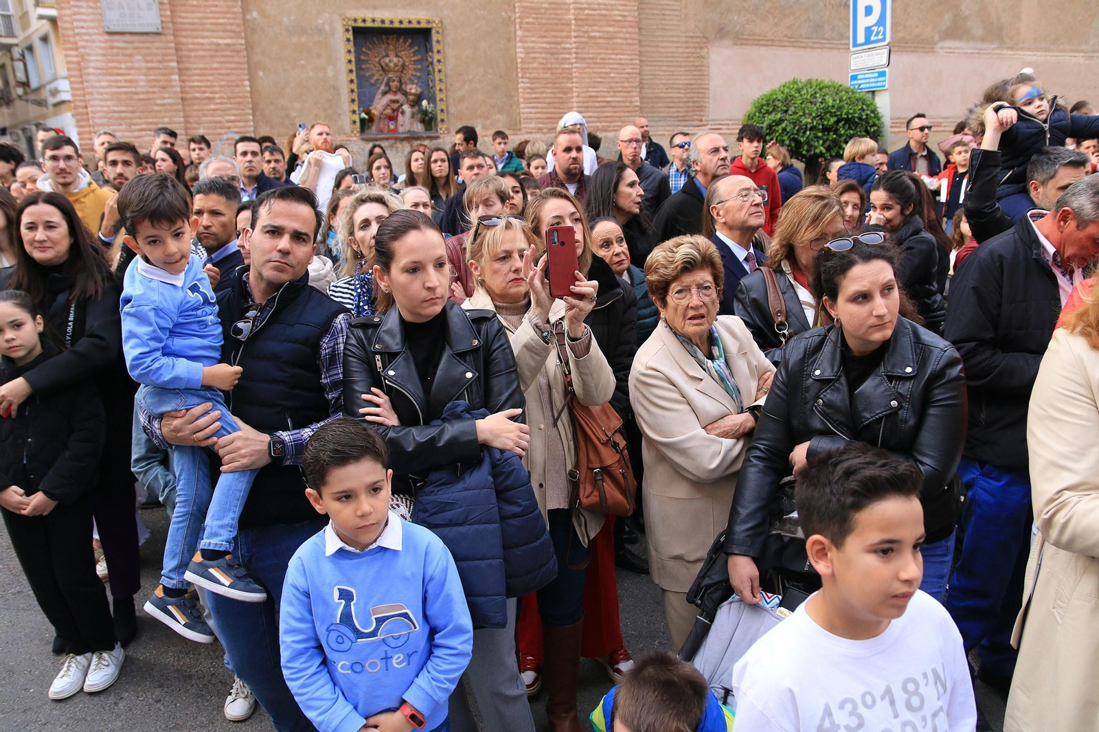 La procesión de Las Angustias, en imágenes