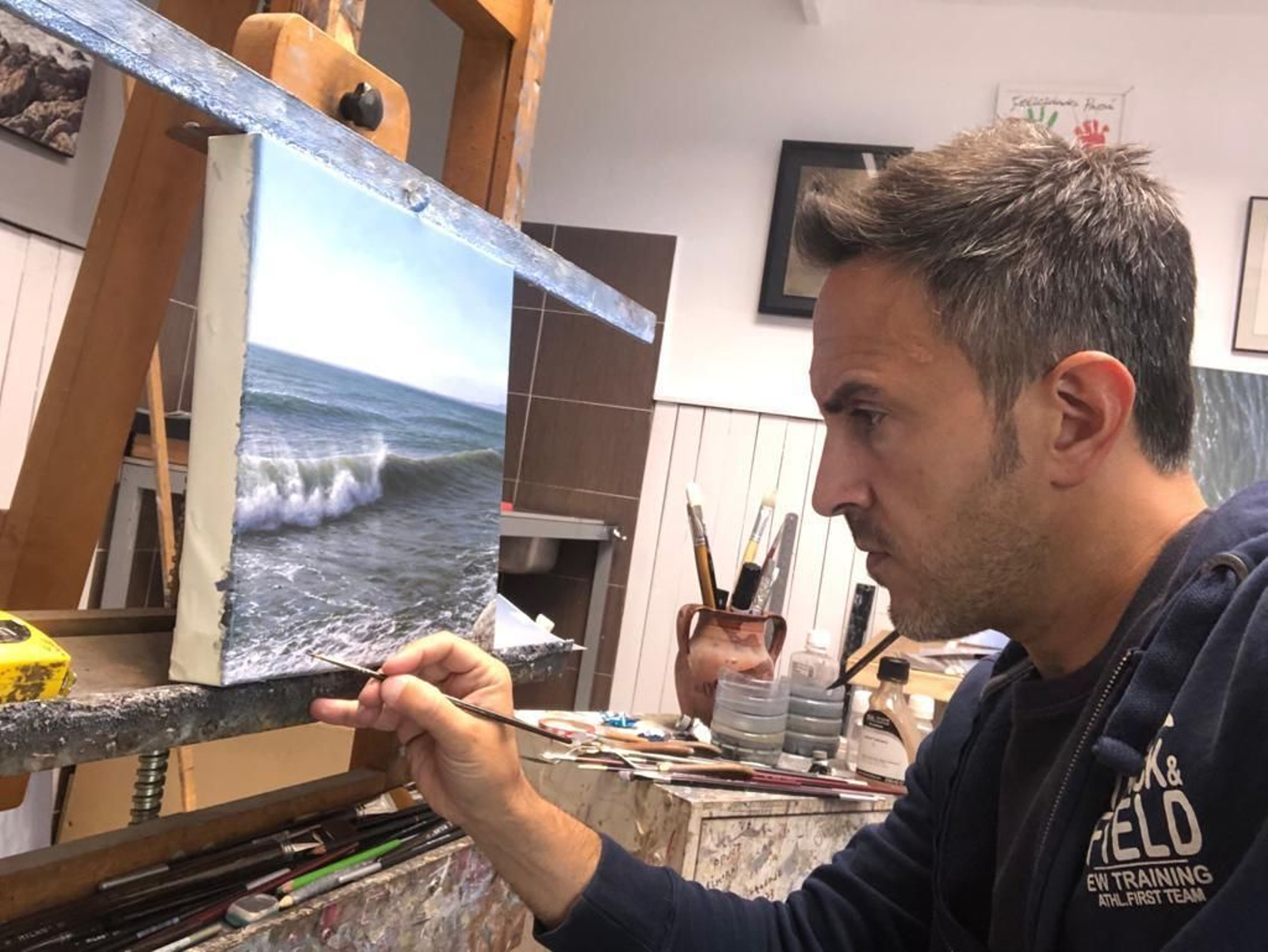 José Carlos Robles de la Cruz ha expuesto sus obras en galerías de Madrid, Gijón, Málaga y Miami