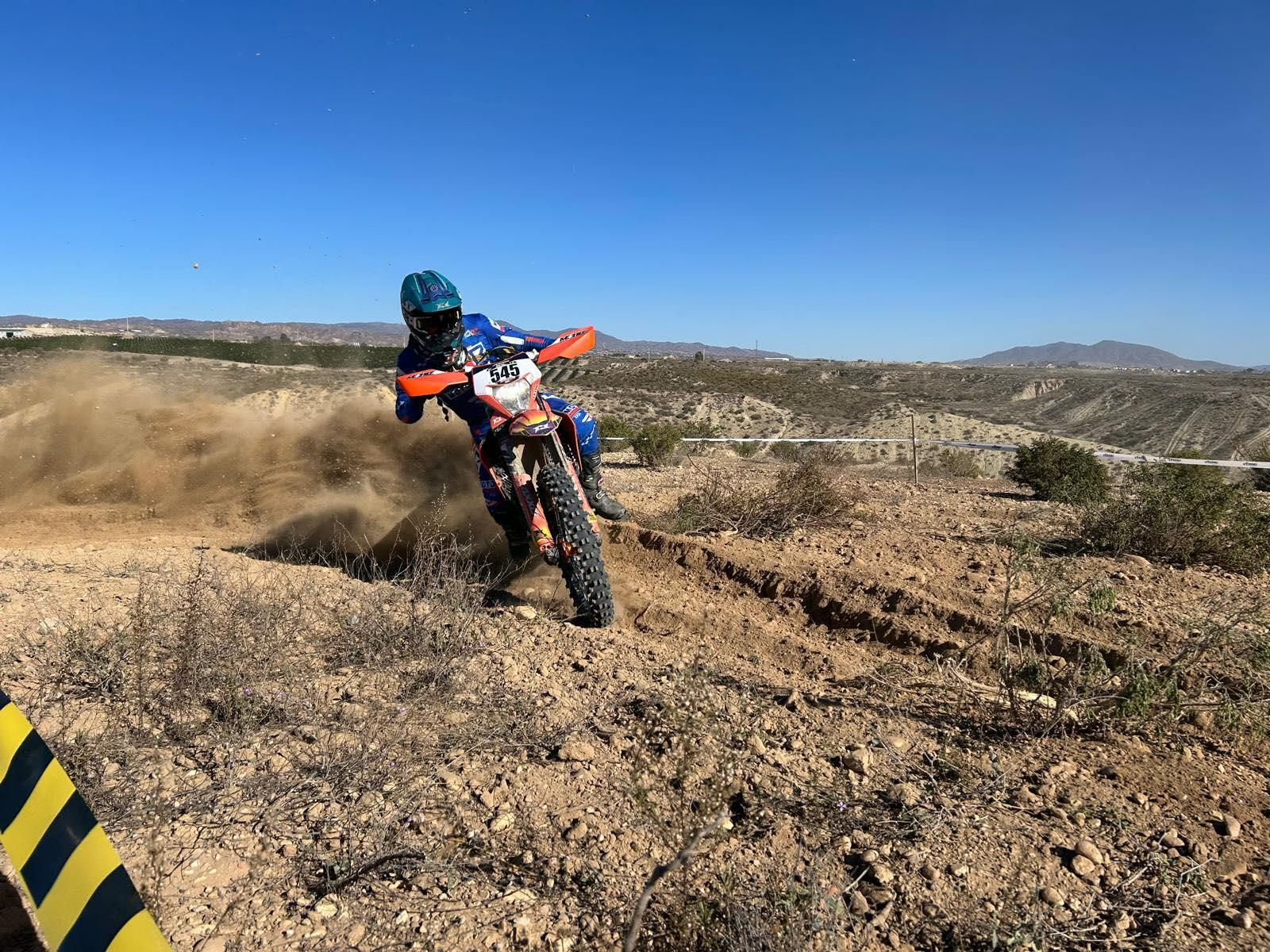 Antoine Magan se hace con el título en la final del Campeonato de Enduro en Huércal-Overa