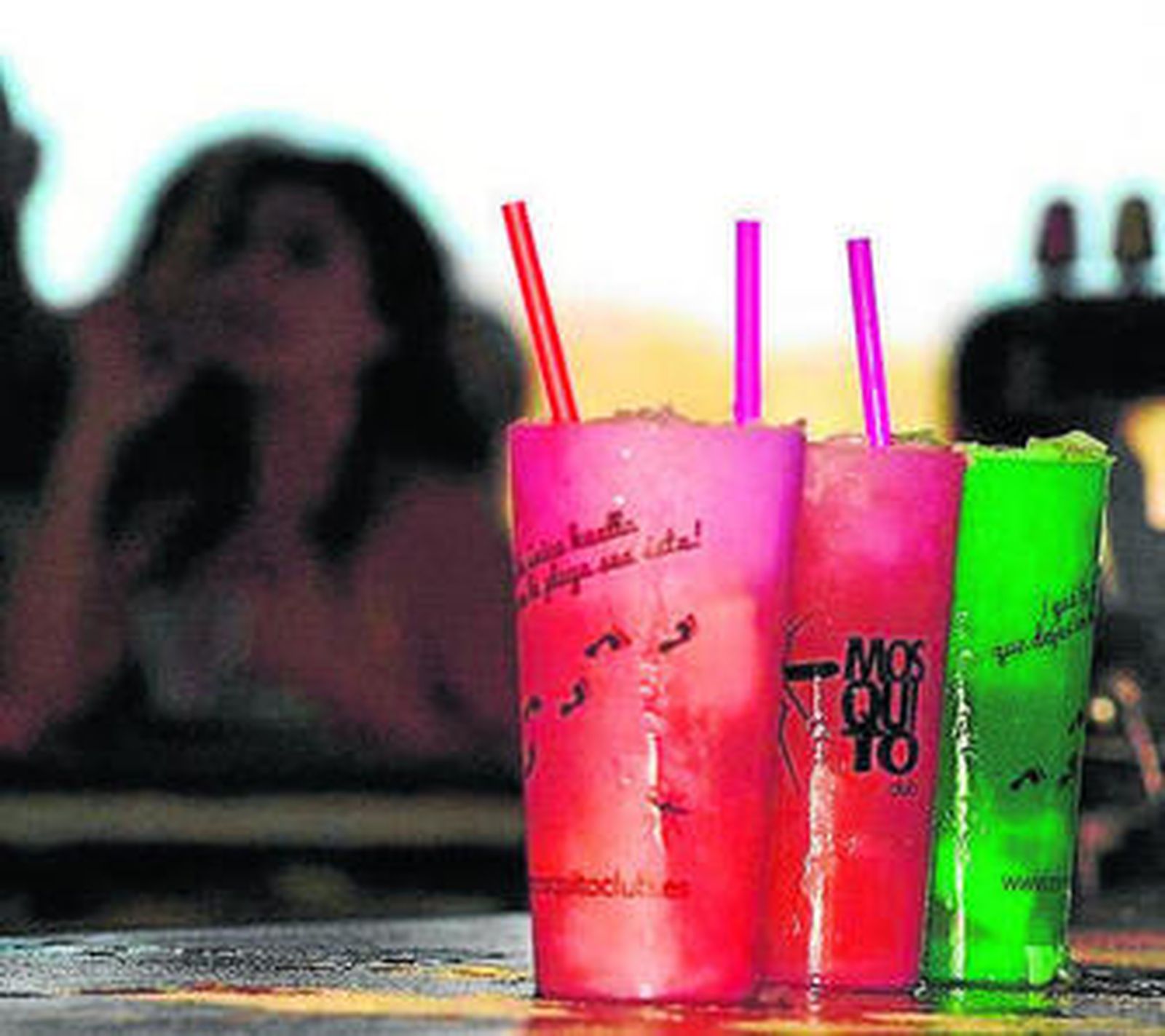 Detalle de Mosquito Club, en Punta Umbría (Huelva).