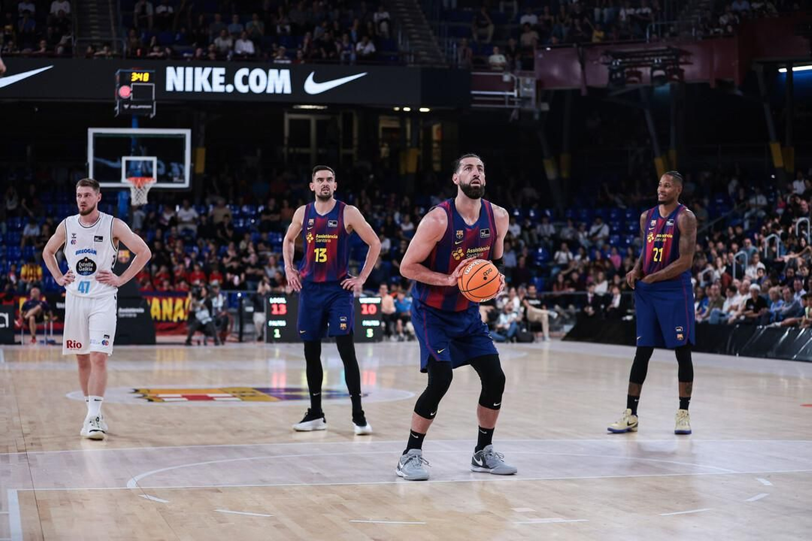 Francis Alonso, 17 puntos y 20 de valoración ante el Barça