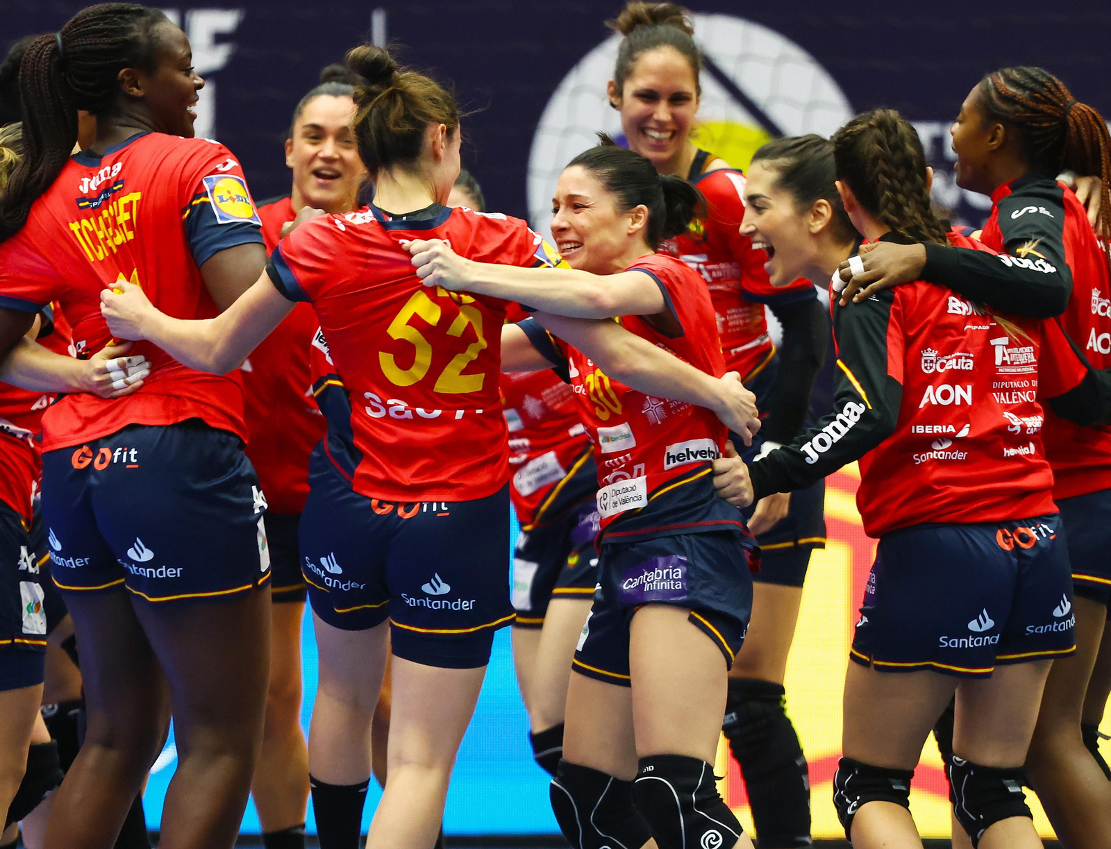 España celebra el triunfo.