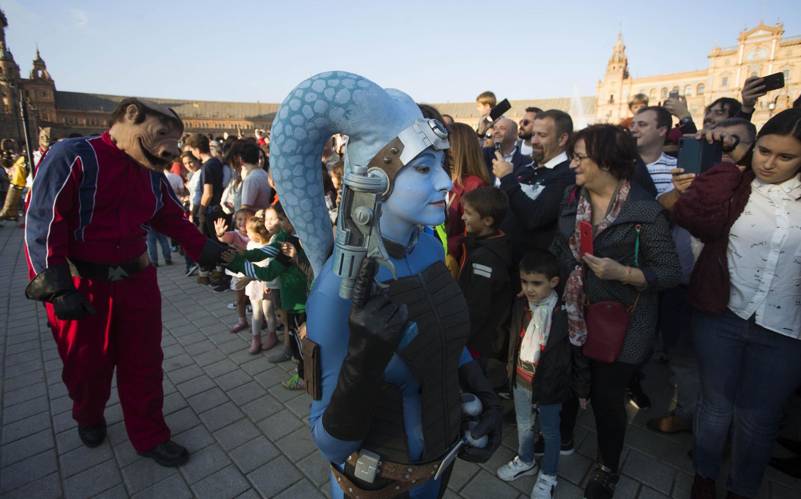 Desfile de 'Star Wars' en Sevilla