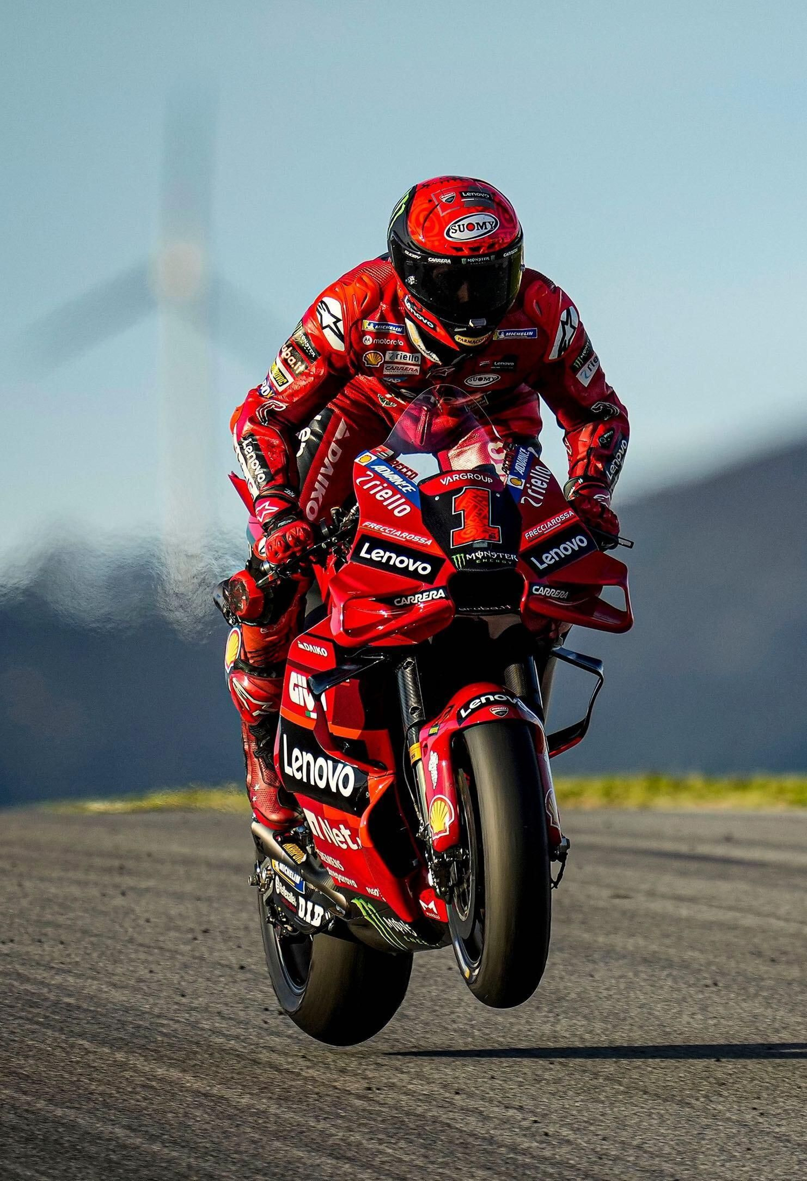 Pecco Bagnaia defiende el título logrado en 2022.