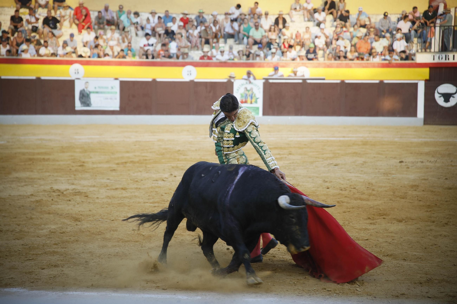 Corrida de toros Berja con un toro indultado, en imágenes