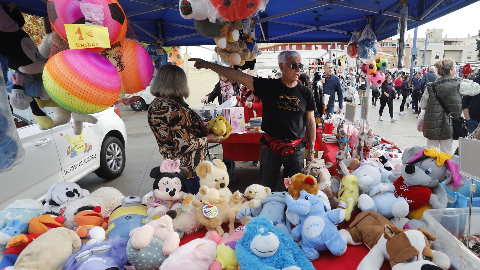 Carrascal, en su puesto en Algeciras.