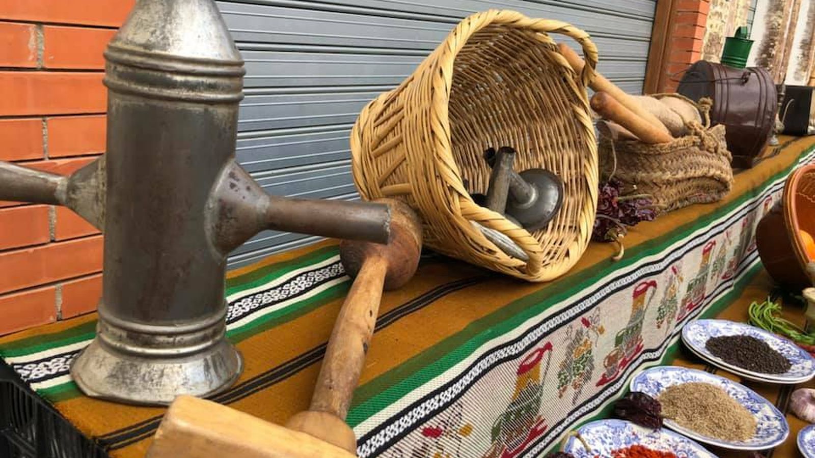 Habrá exposición de los utensilios que se utilizan en la matanza.