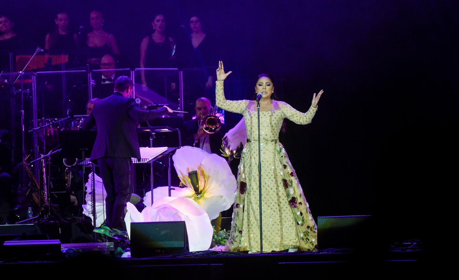 Las imágenes del concierto de Isabel Pantoja